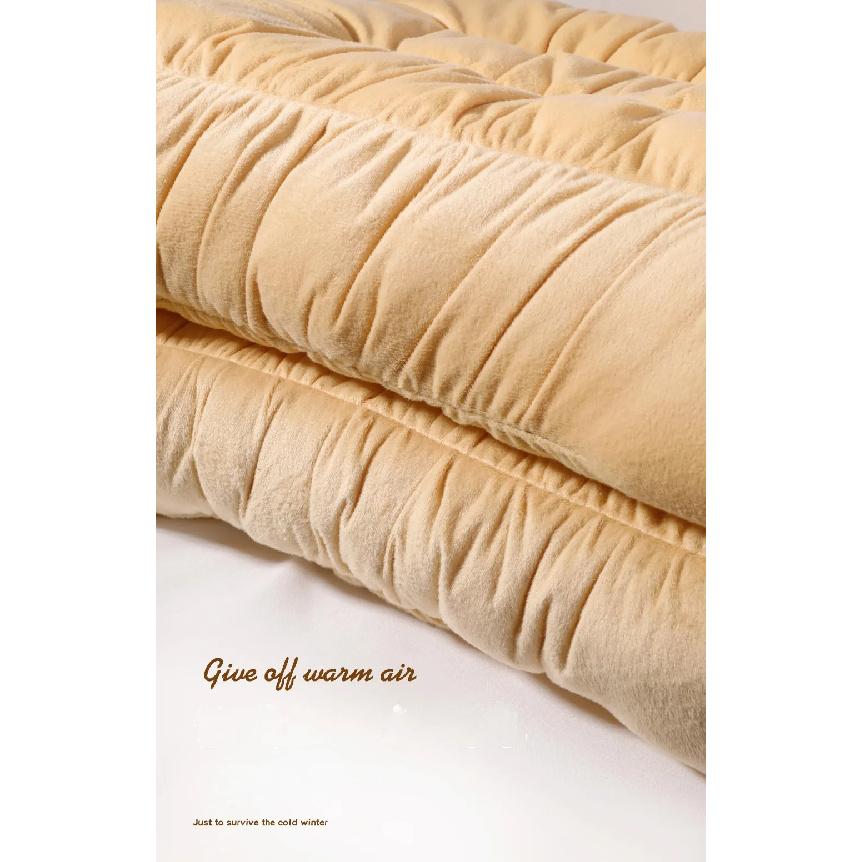Winter Down Car Seat Cushion Split Headcap Car Front Seat Cushion Thickened and Soft Car Seat Cover