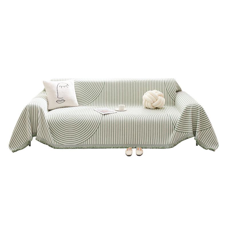 Chenille Sofa Cover Towel Autumn and Winter Simple Modern Non-Slip Sofa Cover Universal All-Inclusive Anti-Scratching Cover Blanket