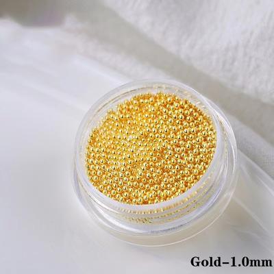 Steel Ball Beads Nail Decorations Micro Caviar Nails Beads Nail Mini Steel Ball