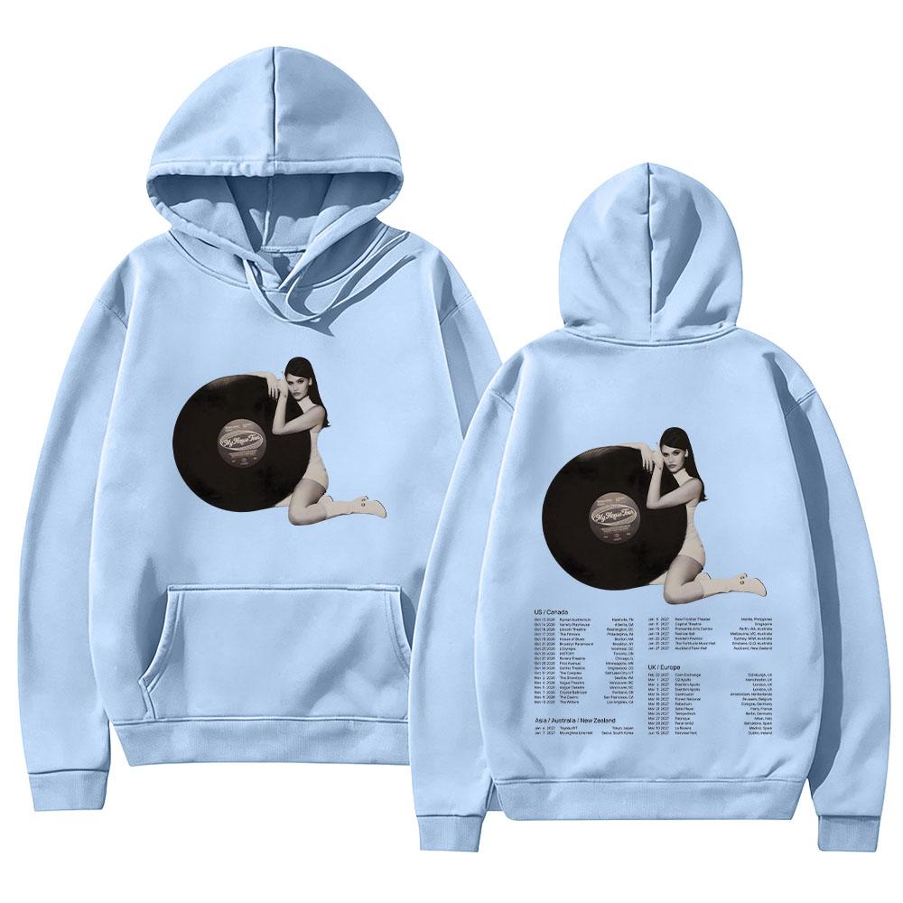 Sienna Spiro My House Tour Hoodies Vintage Graphic Print Sweatshirts Women Aesthetic Street Style Pullover Unisex Y2K Streetwear