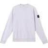 STONE ISLAND Logo Badge Simple Solid Color Comfortable Crew Neck Long Sleeve Sweatshirt Unisex Sweatshirt Lilac K1S156100044S0051-V0088