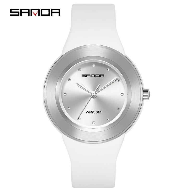 Sanda Personalized Men's Quartz Waterproof Watch - New Trendy Casual Outdoor Wristwatch