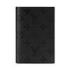 Monogram Midnight Coated Canvas Passport Holder Men Accessories Black M26774
