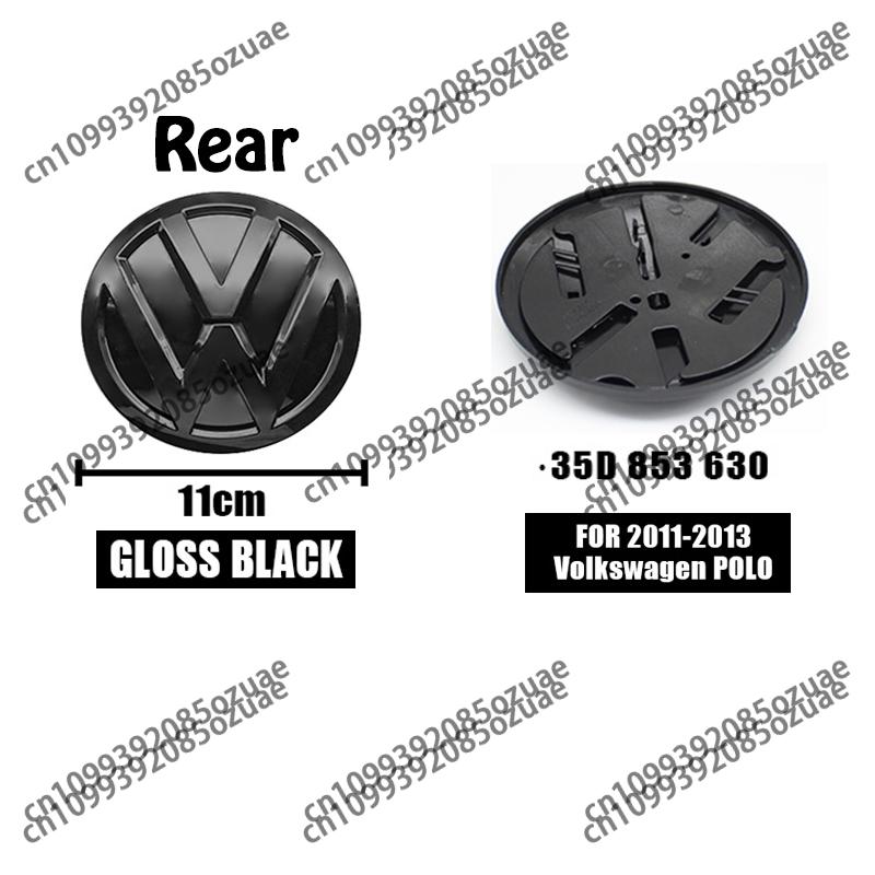 

Для VOLKSWAGEN 1 шт. 3D ABS Автомобільна Передня Решітка Логотип Значок на Багажник Для Volkswagen Polo 2011-2013 6R0853600A 35D853630 Авто Замін