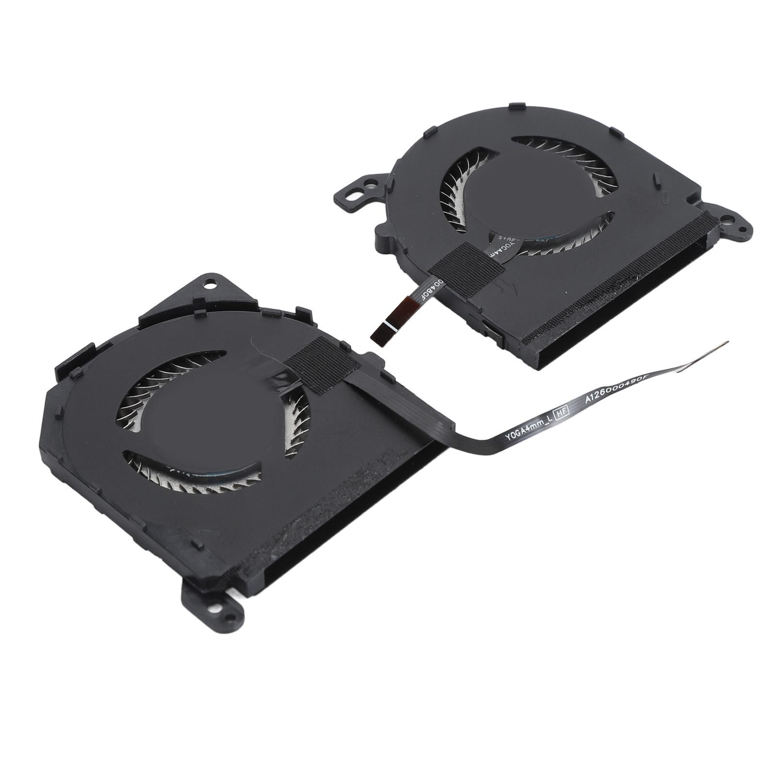 

2pcs Laptop Cooling Fan Professional Replacement Cooler Fan Compatible for Yoga 900 900 13ISK 13ISK2 80UE 80MK Laptop