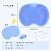 KIMINO Foot Brush Your Feet Comfortably Every Foot Washing Foot Body Foot Blue [Wash Day] Mat, Deodorizing, Brush, Brush, Antibacterial, Exfoliating,