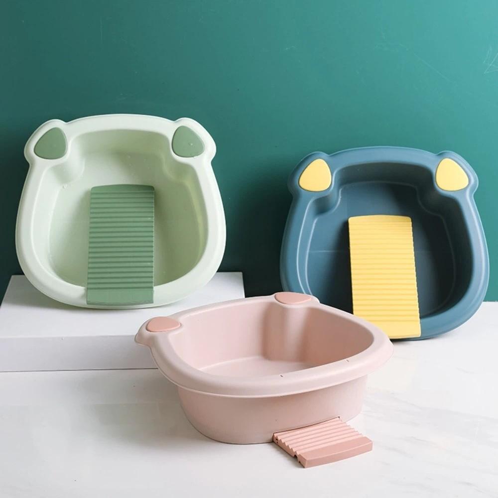 Thickened Washboard Laundry Basin Large Capacity Household Washbasin Multifunctional