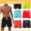Stylish And Fashionable Men's Swimming Running Board Shorts With Breathable Mesh Lining