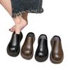 2025 High Heel New Non-slip Thick-soled Slippers Women's Summer Super Fire Bag Head Slippers Heightening Internet Celebrities Half Tray Outside Wear B