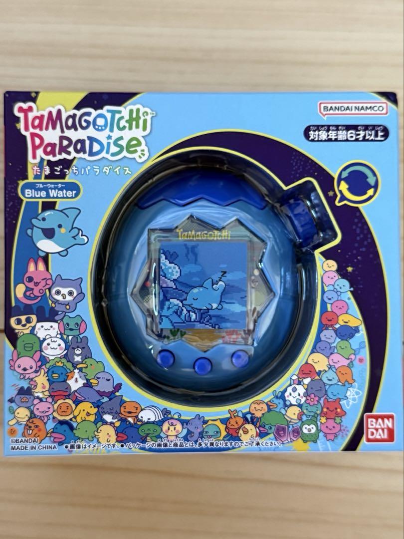 

[USED] Tamagotchi Paradise Blue Water First Purchase Bonus Included