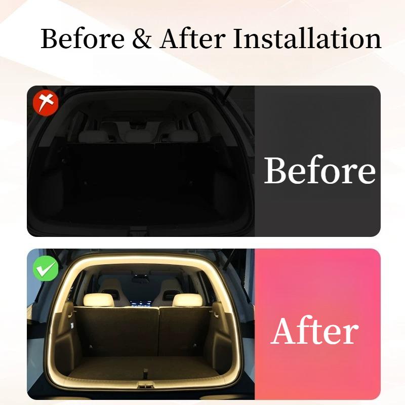 Trunk Ambient LED Light Strip and Tailgate Lamp for BYD ATTO 2 Interior Lighting Modification
