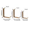 Clear Acrylic Photo Frame DIY Picture Display Frame Double-side Photo Frame  Photo Decor