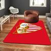 Sevilla FC Pattern Rug Floor Mat for Living Room or Bedroom Soft and Comfortable Carpet a Gift for Birthday and Holiday.