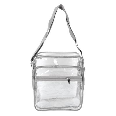 Clear Shoulder Bag Fashion Lightweight Large Capacity PVC Transparent Shoulder Bag for Travel