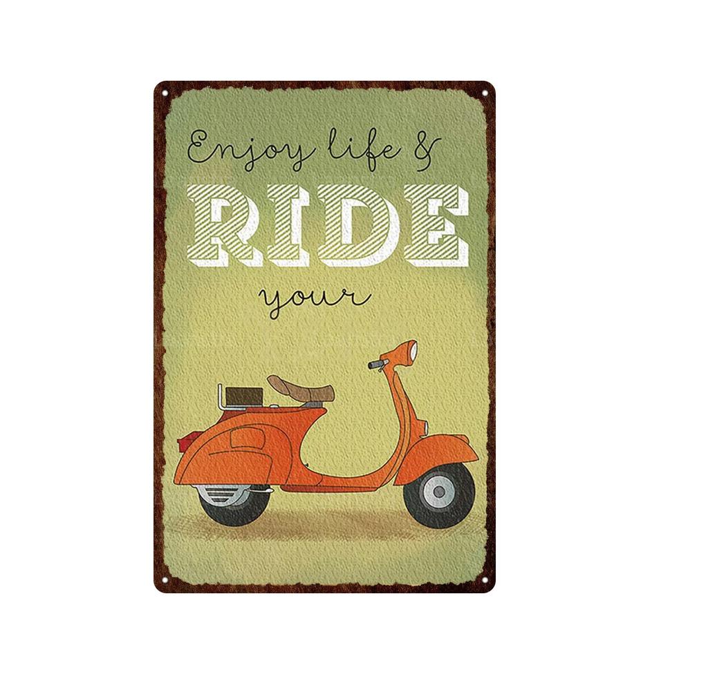 Vintage Norton Motorcycle Metal Poster Retro Plaque Wall Art Painting Plate Bar Garage Decor Vintage Tin Sign Home Decor Poster