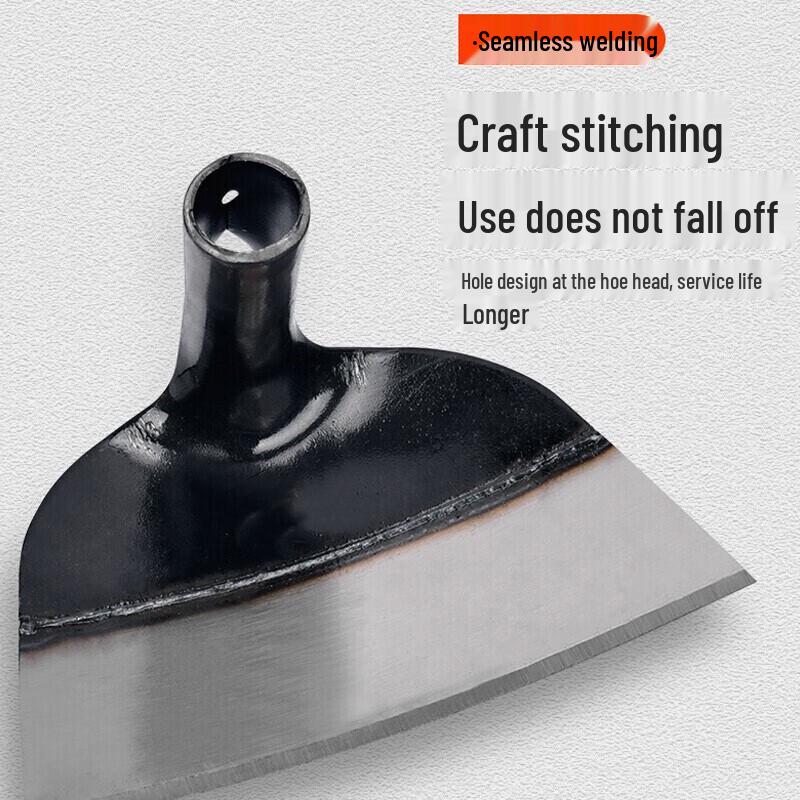 Langstielige Sägeblatt Stahl Unkrautjätehacke