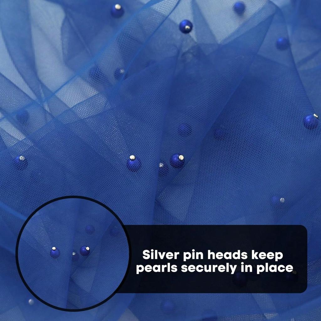 Luxurious Pearl Tulle Table Runner, 120 Inches Seasonal Tulle Table Decoration Suitable For Holidays Weddings  Birthdays  Family Gatherings.