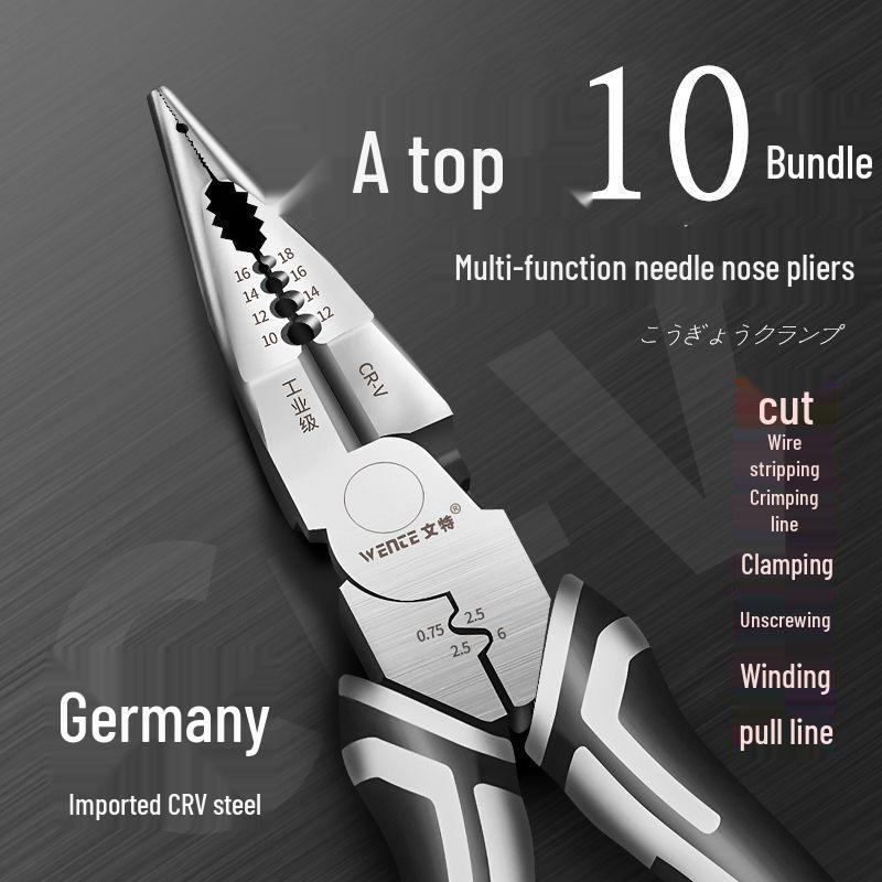 9-Zoll Mehrzweck-Elektrikerzange - Importierte Spitzzangen-Kollektion