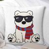 Team Conrad Junior Mint Bear Pillow Cover Soft Pillow Case Cushion Cover Retro Trendy Custom Pillowcases For Living Room Chair