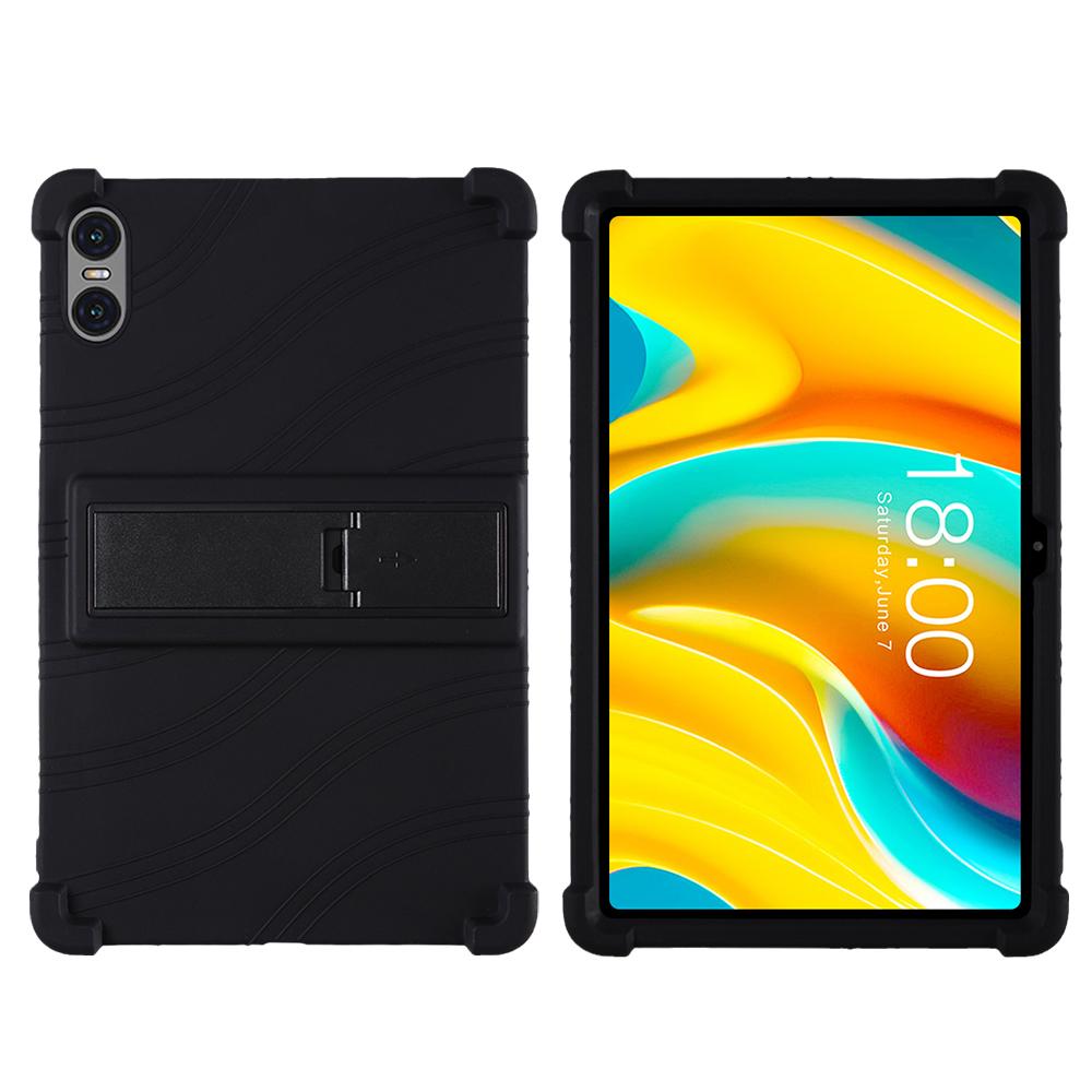 Kids Safe Soft Silicone Case Universal for Teclast T50 Pro 11 inch Adjustable Multi-angles Stand Cover Shockproof Tablet Shell