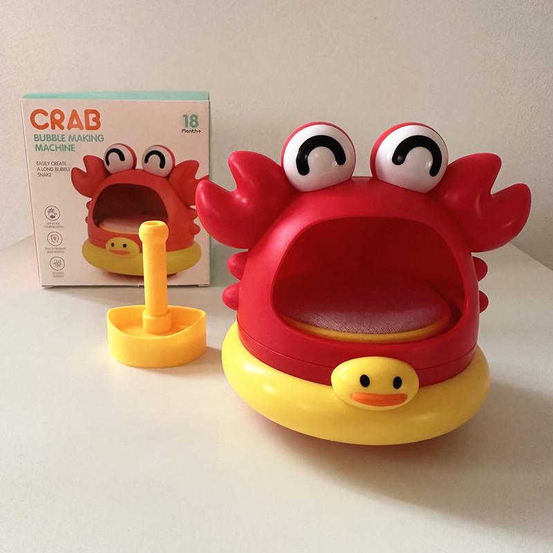 

Машинка для бульбашок Ying Bei Shark Crab: Дитяча іграшка для ванної для веселих ігор у воді