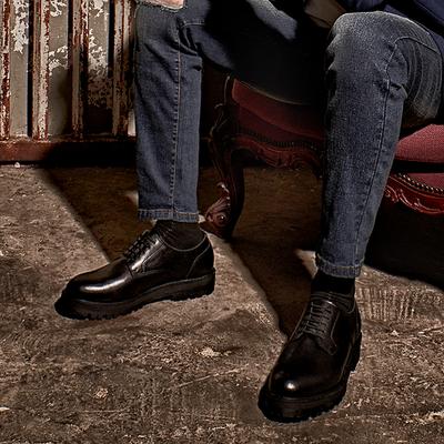 [Miami Project] MF 0391 Viscaya Cowhide Leather 5-Hole Derby Shoes Vanta Black [0391] [Shipped from Korea] 100% Authentic
