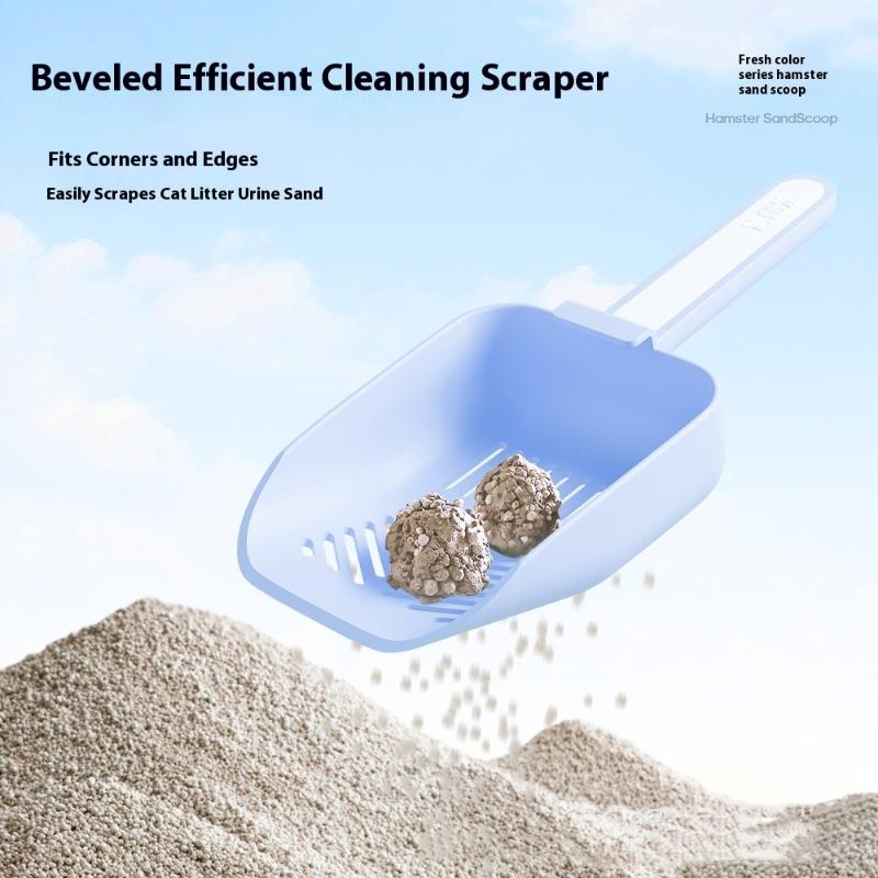 Hamster Badewanne Schaufel 1 Stück Badesand Schaufel für Kleintierkäfig Reinigungszubehör Kotentfernungswerkzeug