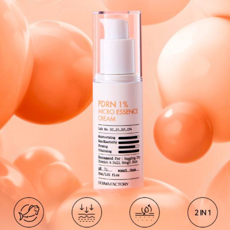 DERMA FACTORY PDRN 1% Micro Essence Cream 30ml
