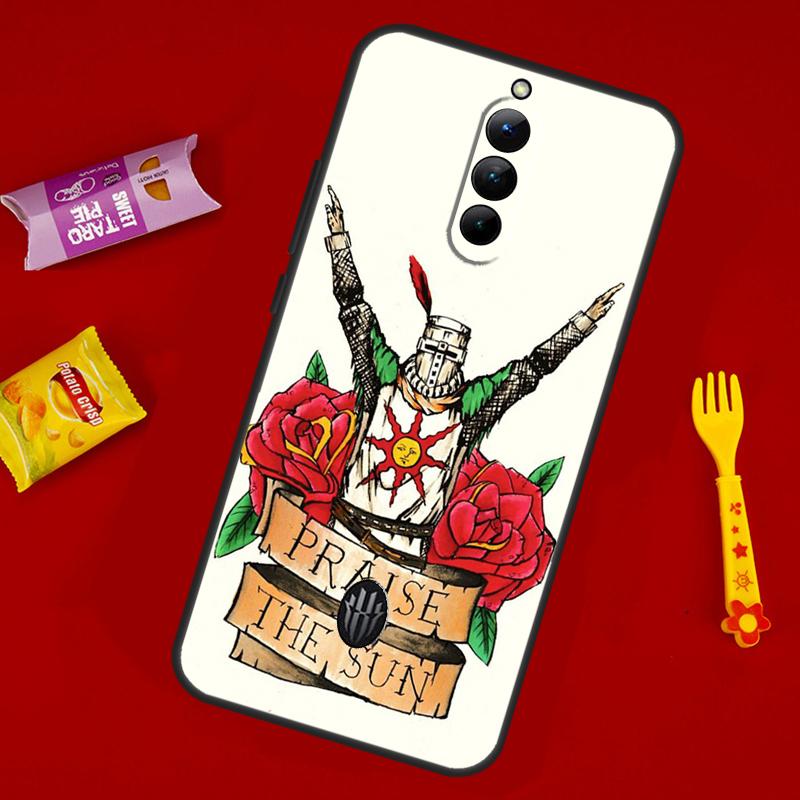 Praise the Sun Dark Souls Phone Case For ZTE Nubia Red Magic 10 Air 6 7 6S 7S 8S 9S 10S Pro 8 9 10 11 Pro Plus Cover