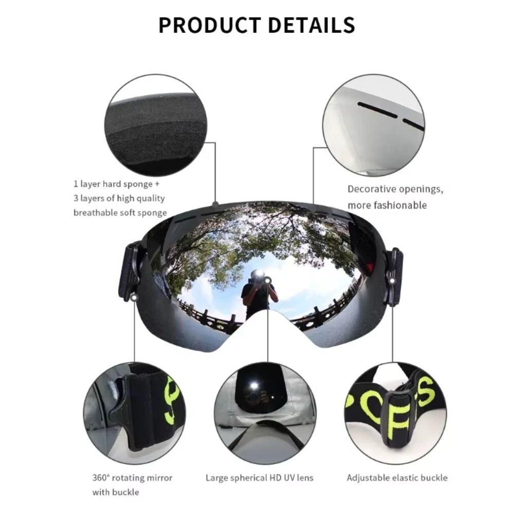 Professional Ski Goggles Lightweight Snow Eyewear Winter Sports Snowboard Skiing Glasses  Women Men