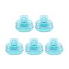 5PCS Portable Toothbrush Head Covers Toothbrush Protector Cap Brush Pod Case Protective ABS Clip Household Travel Supplies