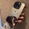 Personality Planet Silver Case for Apple 17/16/15Pro, 14Pro Max, 13/12/11/X