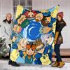 Inazuma Eleven printed throw blanket—soft,warm;versatile blanket for all seasons—perfect as &air-conditioning throw,nap blanket