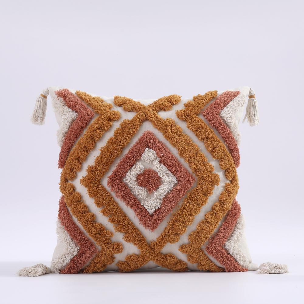 45 * 45/30 * 50cm Moroccan Bohemian Plucked Nordic Style Pillowcase Hotel Home Living Room Sofa Cushion Cover