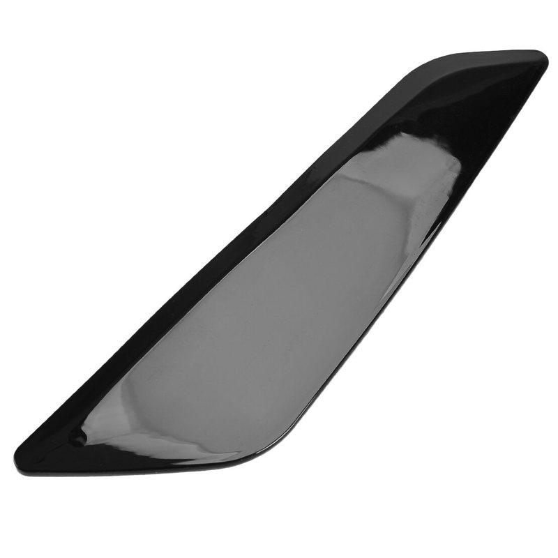 1 Pair Car Side Fender Vent Grille Cover Trim Fit for BMW 5 Series G30 G31 2018- Gloss Black ABS