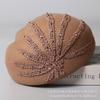 New Personality, High Sense of Temperament, Elegant European Merino Wool Mother Hat, Women's Simple Painter Beret