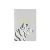 Delfonics Planner 2025-2026 Edition (Starting March 2025) Rollbahn Notebook Diary ZOO B6 Monthly Planner (White Tiger)
