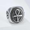 Key Life Ring Ancient Egypt Egyptian Ankh Eternal Life Cross Amulet Talisman Protect Health Jewelry Charming Accessories