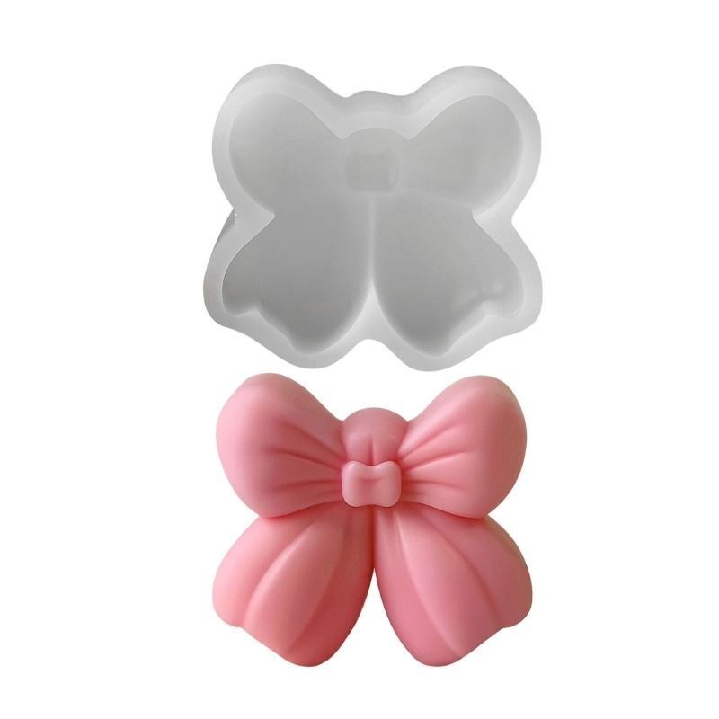 Bows Shaped Molds Casting Molds Lovely Bowknot Silicone Mould Ornament Molds Plasters Molds Epoxy Resin Molds