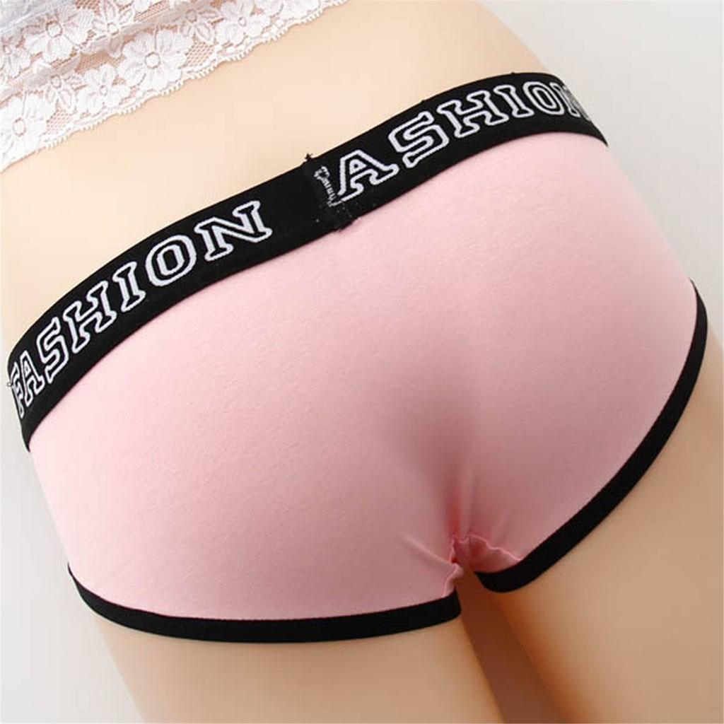 Cotton Plus Size Thong New Fashion Sexy G-string Lingerie Underwear 5PCS