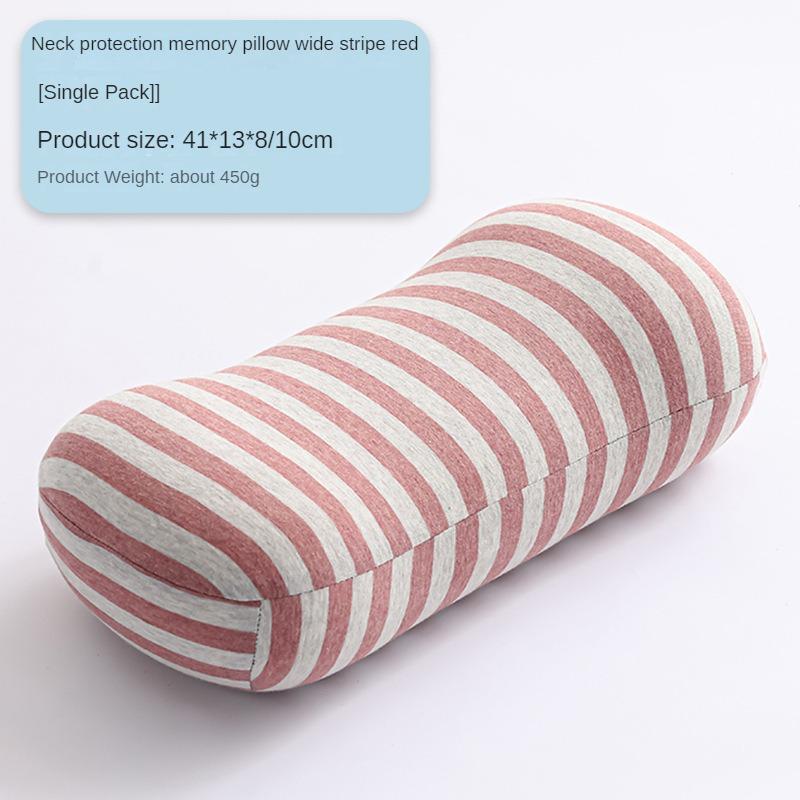 

Мини-подушка с эффектом памяти, защита шеи, улучшение сна, летняя мужская офисная цилиндрическая подушка для дневного сна 40x15cm