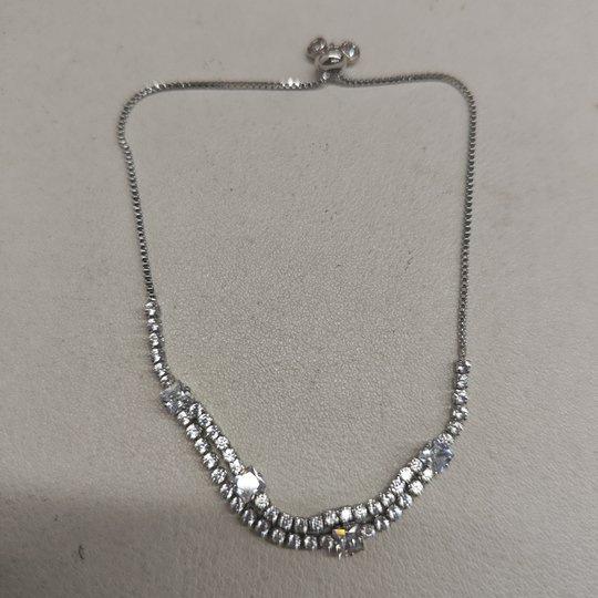 

Квадратный двухслойный выдвижной браслет, роскошный, высококлассный, модный, изысканный, суперблестящий, с индивидуальным темпераментом, ювелирное изделие