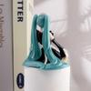 14cm Latest Anime Hatsune Miku Virtual Singer Manga Sitting Posture Model Playthings Computer Desk Cake Decoration Adorable Free Ship