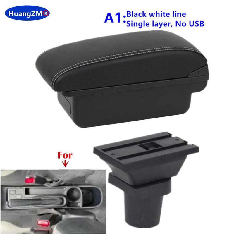 For Toyota Yaris 3 For Toyota Hybrid Yaris Vitz Car Armrest Box Car Storage box interior details USB Charging Car Accessories