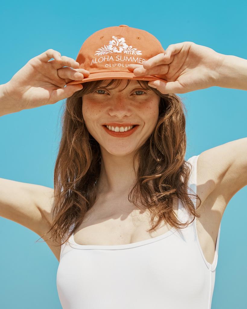 FEELS LIKE SUMMER Aloha Summer Cap (Orange)