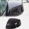 Silver Right Passenger Side Rearview Mirror Cap Cover for Honda Civic 2012 2013 2014 2015 (Black, Right)