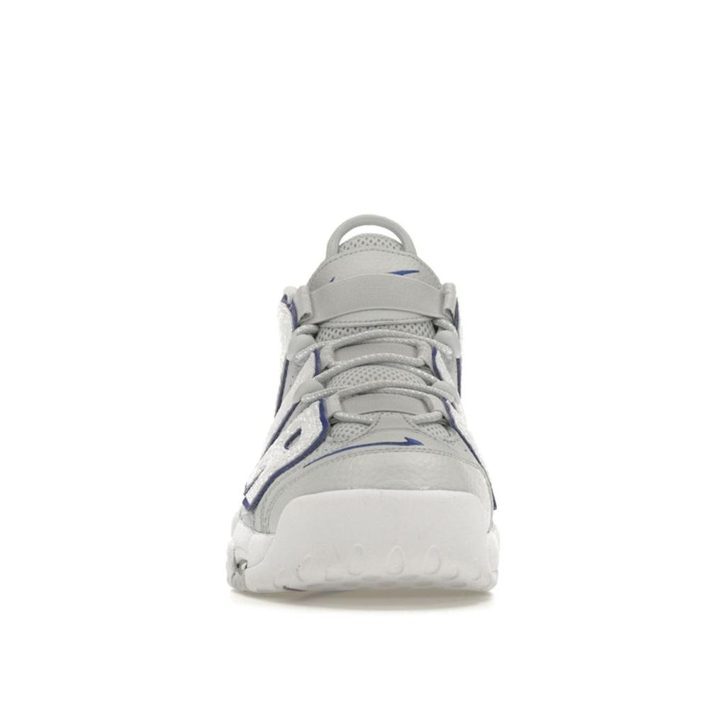 Nike Air More Uptempo 96 Embossed Hoops Unisex Sneakers White Pure-Platinum Racer-Blue FD0669-100