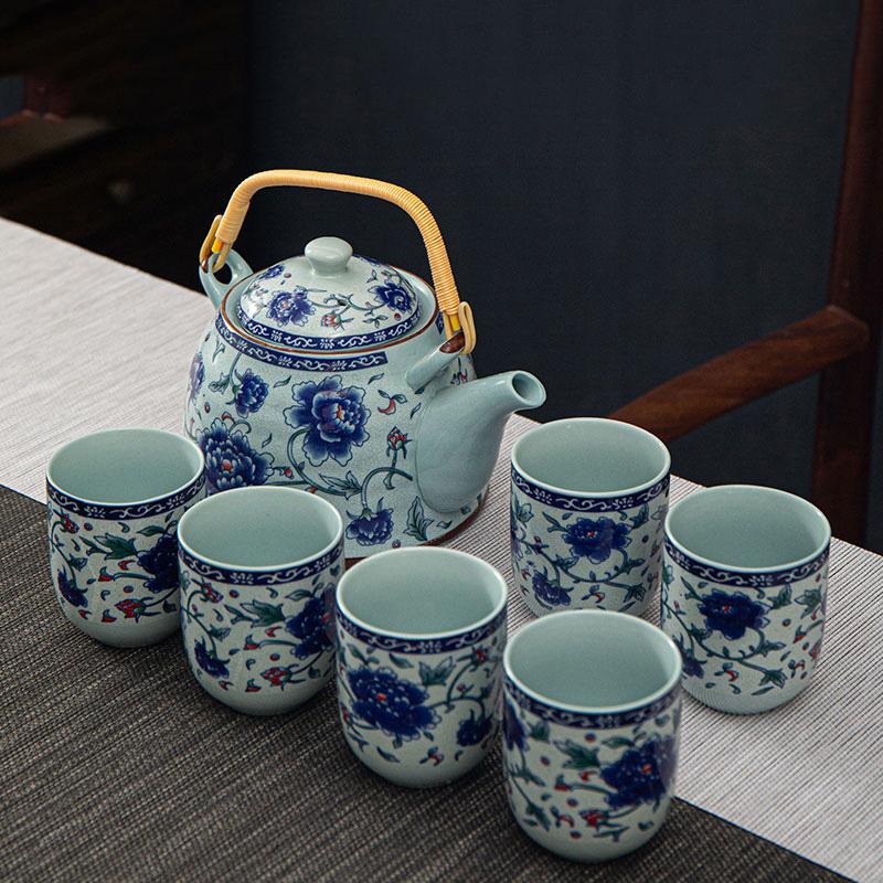 

Чайный сервиз Yerba Mate Matcha, бытовая посуда для кофе и чая, набор маття, кофейная посуда, чайная чашка, кофейные и чайные инструменты Seven-piece Set