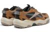 Men's Sneakers Reebok FLUFFI PUFF CN Low top Running Shoes Unisex Brown Yellow