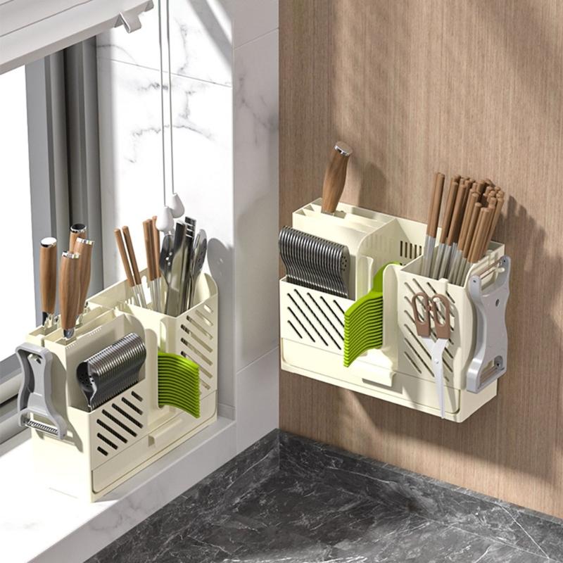 Versatile Chopstick and Cage Organizer Space saving Drainer Storage Shelves for Kitchen Lovers Housewives and Dorm Rooms